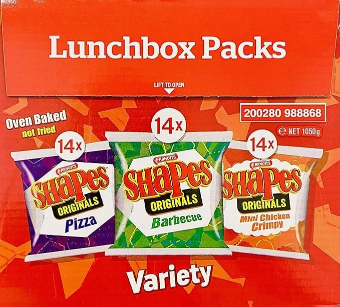 Arnott's Shapes Variety Pack x 42 1050g