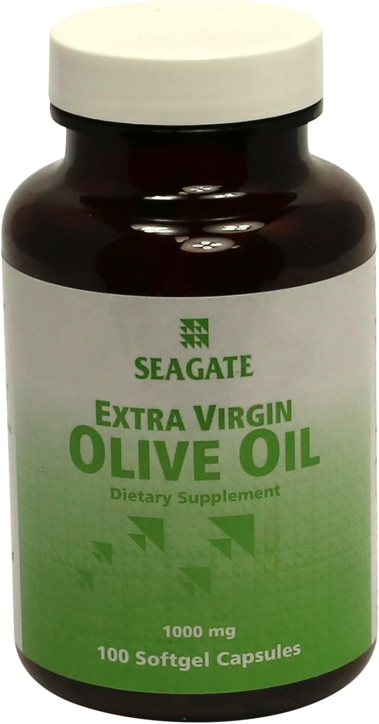 Seagate Products Extra Virgin Olive Oil 1000 mg 100 Soft-Gels