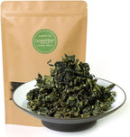GOARTEA 100g / 3.5oz Premium Seven Leaf Jiaogulan Gynostemma Chinese Herbal GREEN TEA Loose Leaf