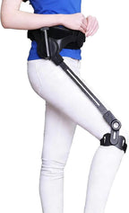 Bionic Body Power Walking Aid, Wearable Robotic Bionic Exoskeleton Walking Assist, Stroke Hemiplegia Bionic Body Power Walking Aid for Lower Limb Rehabilitation Trainer(Rightleg,Large)