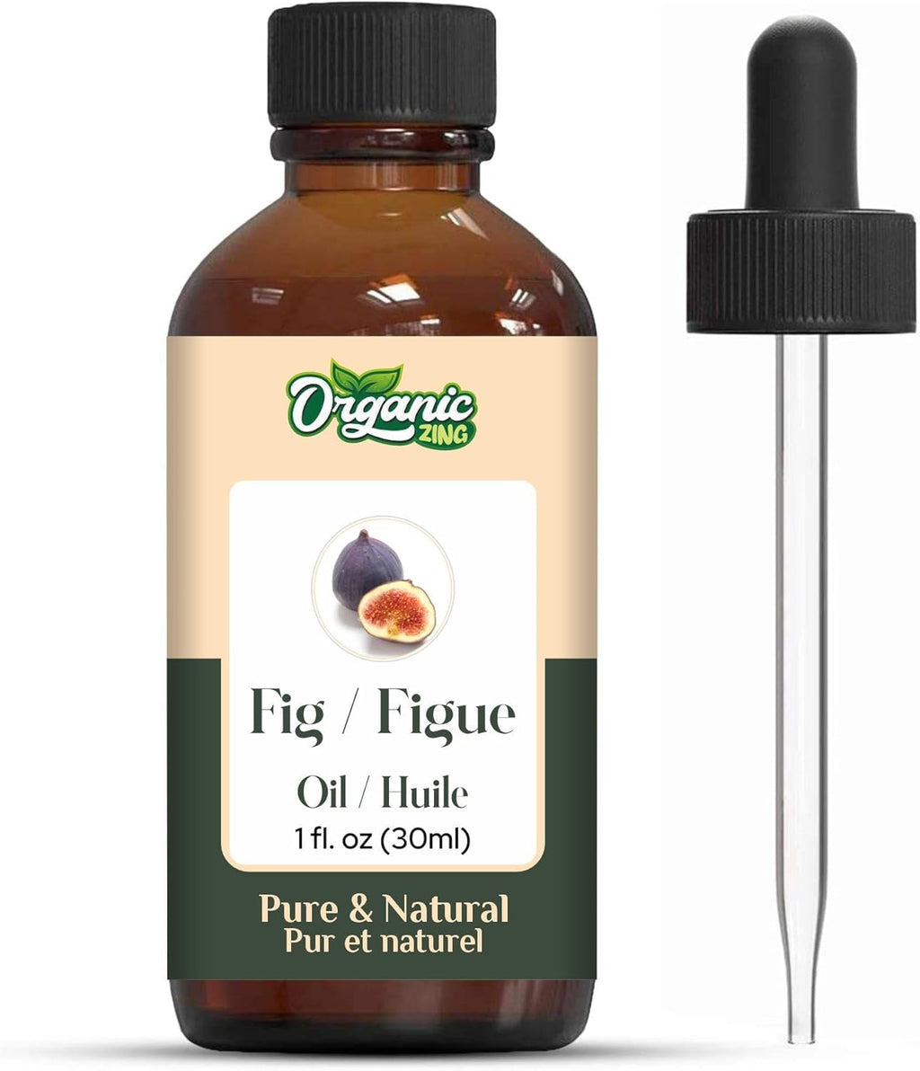 Organic Zing Fig (Ficus carica) Oil | Pure & Natural Carrier Oil for Skincare, Hair Care, Aroma & Diffuser - 30ml/1.01fl oz