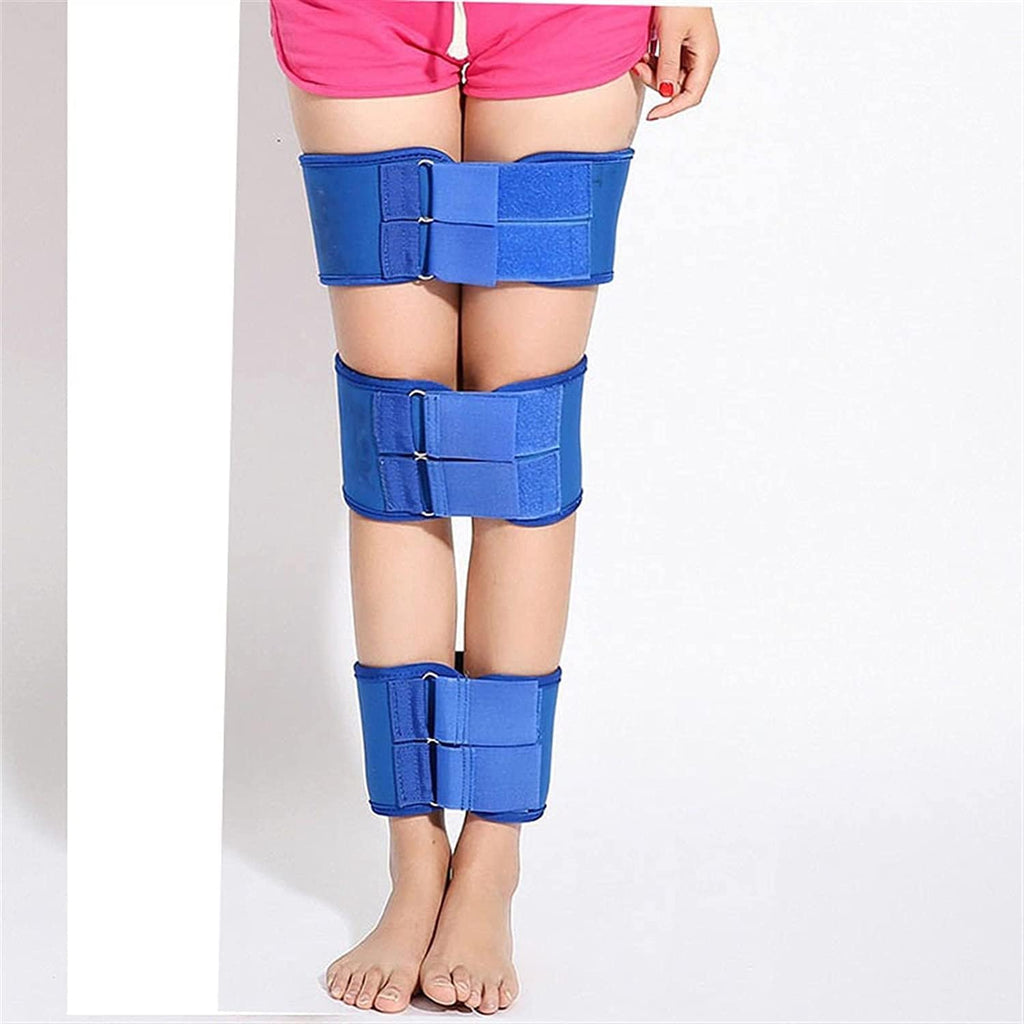 HUANGJUN Adjustable O/X Leg Correction Belt Posture Corrector Legs Knee Straightening Correction Band Posture Corrector Beauty Leg Band Belt, Large
