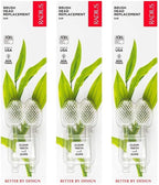 RADIUS Replacement Toothbrush Heads, Soft Bristles, 2-Count, Improve Gum Health & Reduce Gum Issues, Pack of 3