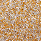 Gold Silver White Sanding Sugar Sprinkles Mix, 4.6 oz Edible Sparkling Sugar Crystals for Baking Topping, Cupcakes, Cookies, Ice Cream & Cake Decorating, Wedding Graduation Party Christmas Supplies