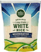 WHOLE FOODS MARKET Organic Regenerative Long Grain White Rice, 32 OZ
