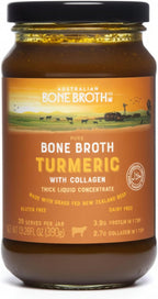 ABBCo Turmeric Beef Broth Concentrate, Savoury Cooking Stock Base for Soups, Gravies & Sauces, Just Add Hot Water, Halal,13.26 fl oz (1 Pack)