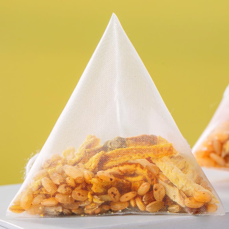 8.81oz (5g*50bags) 250g 姜米茶 Ginger Rice Tea Bag Brown Rice, Orange Peel, Ginger, Chinese Pure Natural, Non-GMO - Caffeine-free