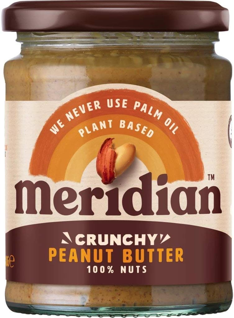 Meridian No Added Salt Crunchy Peanut Butter 280g