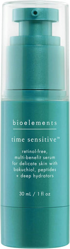 Bioelements Time Sensitive - 1 fl oz - Retinol-Free, Multi-Benefit Serum - Targets Premature Aging - For Sensitive Skin - Vegan, Gluten Free
