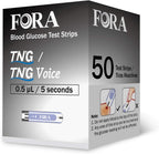 FORA TN'G Voice Blood Glucose Strips (50 Count/Vial, NOT Compatible with FORA Test N'GO Advance Voice Meter) (1)