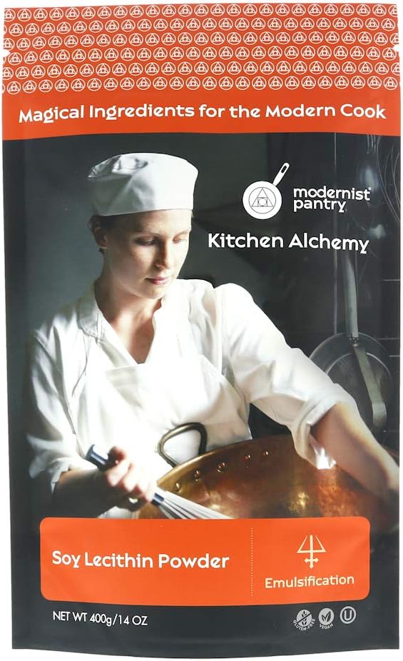 Pure Soy Lecithin Powder Vegan OU Kosher Certified - 400g/14oz