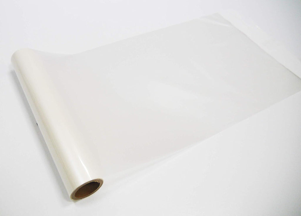 KINGTOOL Hot Foil Paper, Hot Foil Roll Used with Hot Foil Pen (7.87 inch x197 inch (20cm x 5Meter), Shimmer Pearl White)