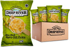 Deep River Snacks Kettle Chips, New York Spicy Dill Pickle, 2-Ounce (Pack of 24)
