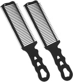2pcs Hair Cutting Combs Barber Styling Comb Set for Men with Fine and Wide Teeth Professional Salon Hair Tools
