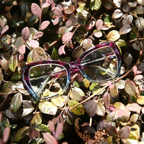 4 Pack Computer Reading Glasses Blue Light Blocking Anti Eyestrain Flexible Lightweight Square Readers for Women Men