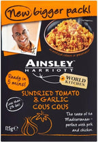Ainsley Harriott Sundried Tomato & Garlic Cous Cous (125g)