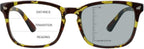 Vintage Square Progressive Multifocal Presbyopic Glasses, Photochromic Gray Sunglasses for Men Women Readers (Tortoise,+0.00/+1.00 Magnification)