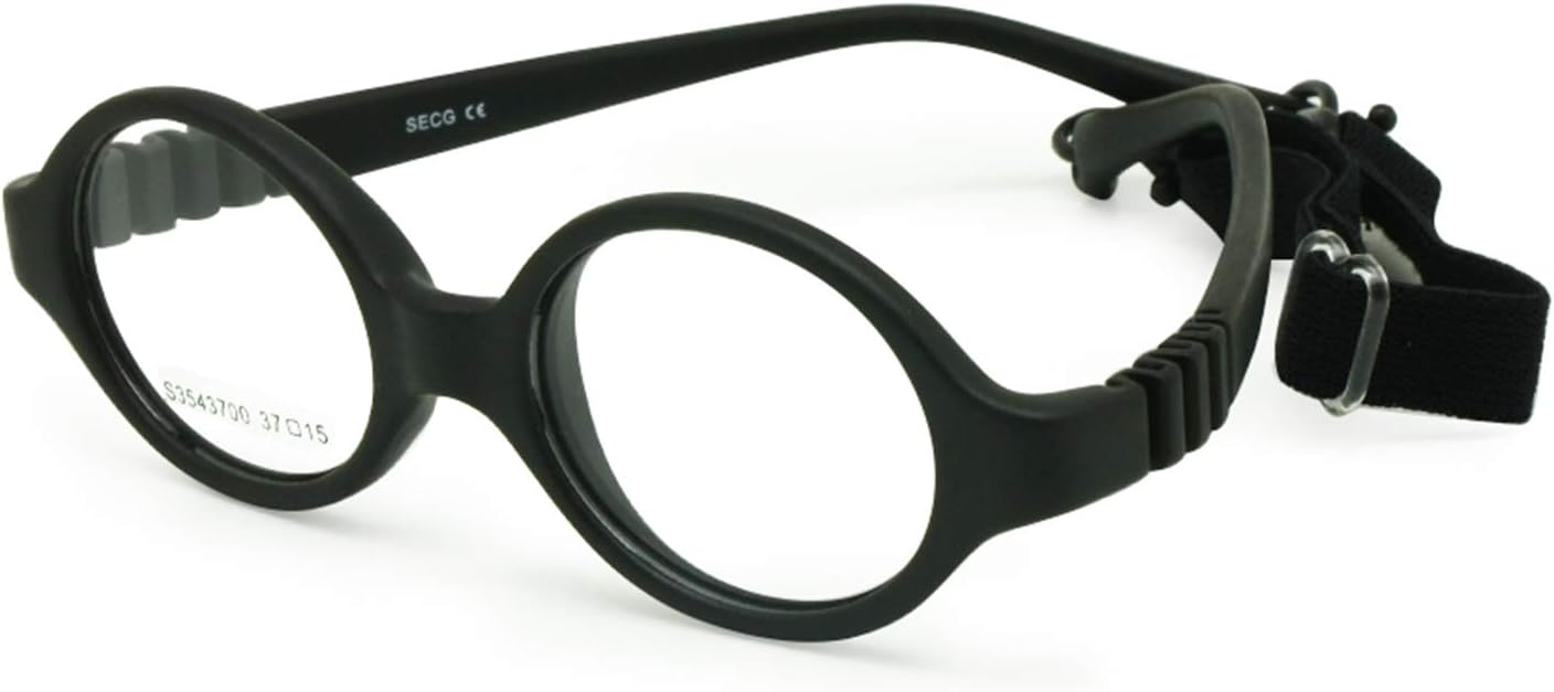 Baby Glasses Size 37/15 No Screw Safe Bendable with Strap Flexible