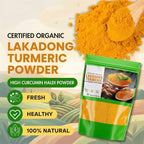 Lakadong Turmeric Powder From Meghalaya, Organic Haldi High Curcumin, 250gm.