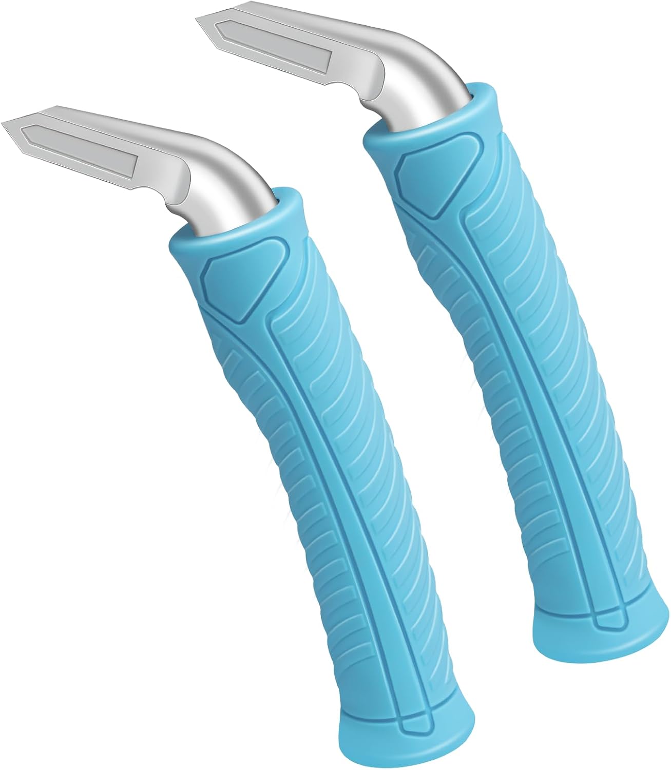 Car Assist Handle for Elderly Car Door Handle: Auto Grab Bar Support Handles - Portable Vehicle Assistance Handles -Mobility Aid to Get in & Out of the Cars Help for Seniors & Handicapped (2pcs Blue)
