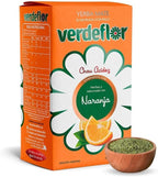 Verdeflor Yerba Mate Tea Orange Infused 500g 1.1LBS| Unsmoked Loose Leaf Clean Natural Energy Drink | Jitter Free | Enjoy With Yerba Mate Gourd and Bombilla | Made In Argentina