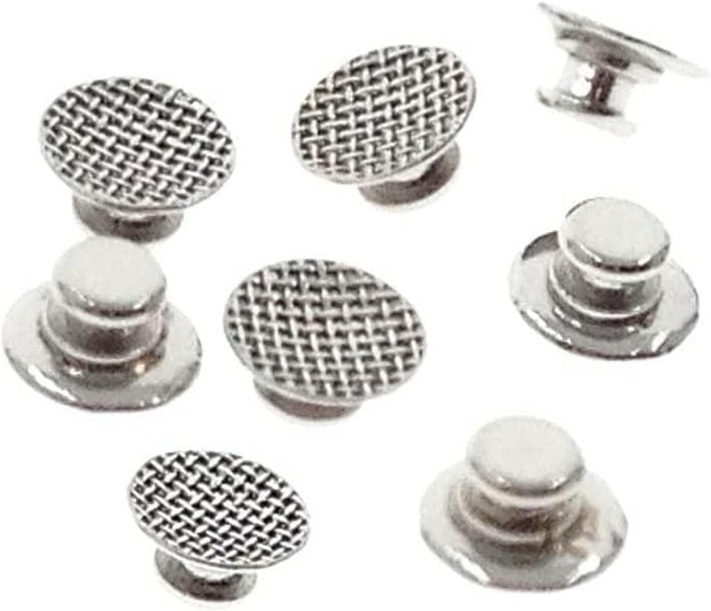 30 Pcs New Dental Lingual Buttons Round 80g Mesh Base Orthodontic Dental Materials Ortho Buttons (Round Button - 30 Pcs)