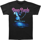 Deep Purple Men's Smoke On The Water Slim Fit T-Shirt Large Black