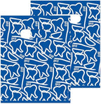 Dental Drawings Dental Giveaway Bags, 8" x 10", 100 Pack