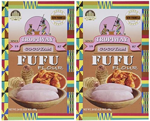 Tropiway Cocoyam FuFu Flr 24oz X 2pk