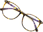 Reading Glasses Anti Blue Light Blocking Reader Oversized Frame for Women Men for Mid Big Face Anti Eyestains
