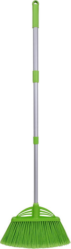 Three-Section Telescopic Aluminum Alloy Rod Long-Handled Broom
