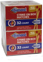 Diamond Strike on Box Matches 10 32 Count (320 Matches Total)