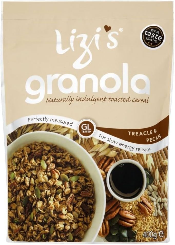 Lizi's Treacle & Pecan Granola (400g) - Pack of 2