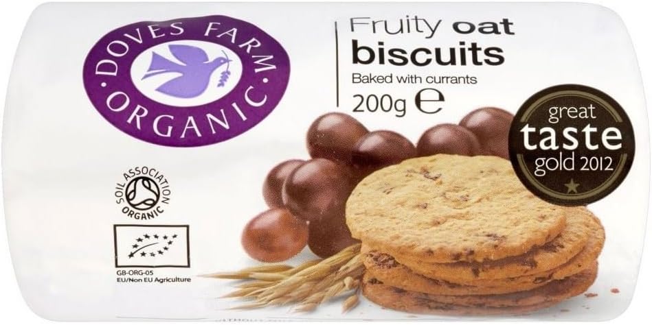 Doves Farm Organic Fruity Oat Biscuits (200g)