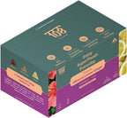108LIFE Natural Hibiscus Tea Bags | Lemon Ginger Tea | Herbal Tea | 100% Natural | Caffeine Free | Supports Digestion & Immunity | Biodegradable Pyramid Tea Bags | 30 Count