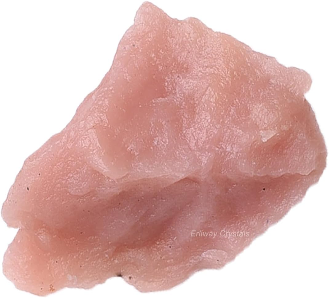 Pink Opal Raw Crystals, Large 1.25-2.0" Healing Crystals Natural Rough Stones Crystal for Tumbling, Cabbing, Fountain Rocks, Decoration, Polishing, Wire Wrapping, Wicca & Reiki