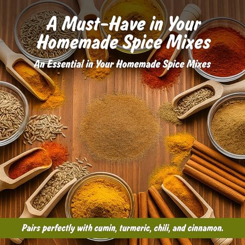USDA Organic Coriander Powder (4 oz) – Spice Profile Freshly Ground Dhaniya & Cilantro Molido, Lab Tested for Purity