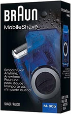 Braun Electric Razor for Men, M60b Mobile Electric Foil Shaver, Washable