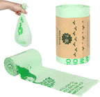 8 Liter Kitchen Food Scrap Waste Bags for Compost，50 Count，Handle Tie Compostable Food Scrap Bags For Counter Top Compost Bin