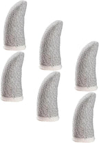 6Pcs Sweat Game Thumb Covers Breathable Finger Sleeves for Mobile Gaming Comfortable Fit Reduce Screen Resistance Game Performance