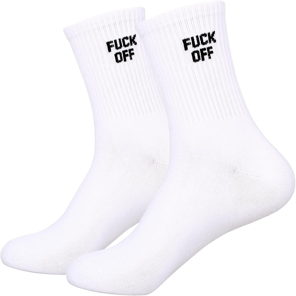 Show off Funny Colorful Novelty Socks ，Gag Christmas Gifts for Men and Women New Year