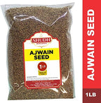 Indian Spice Ajwain Seeds (Carom Bishops Seed) Spice Whole 16 oz (1 LB) ~ Natural | Vegan | Gluten Friendly | NON-GMO | Indian Origin