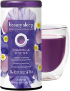 The Republic of Tea - Beautifying Botanicals® Beauty Sleep Chamomile Rose Herbal Tea Bags (36 count)