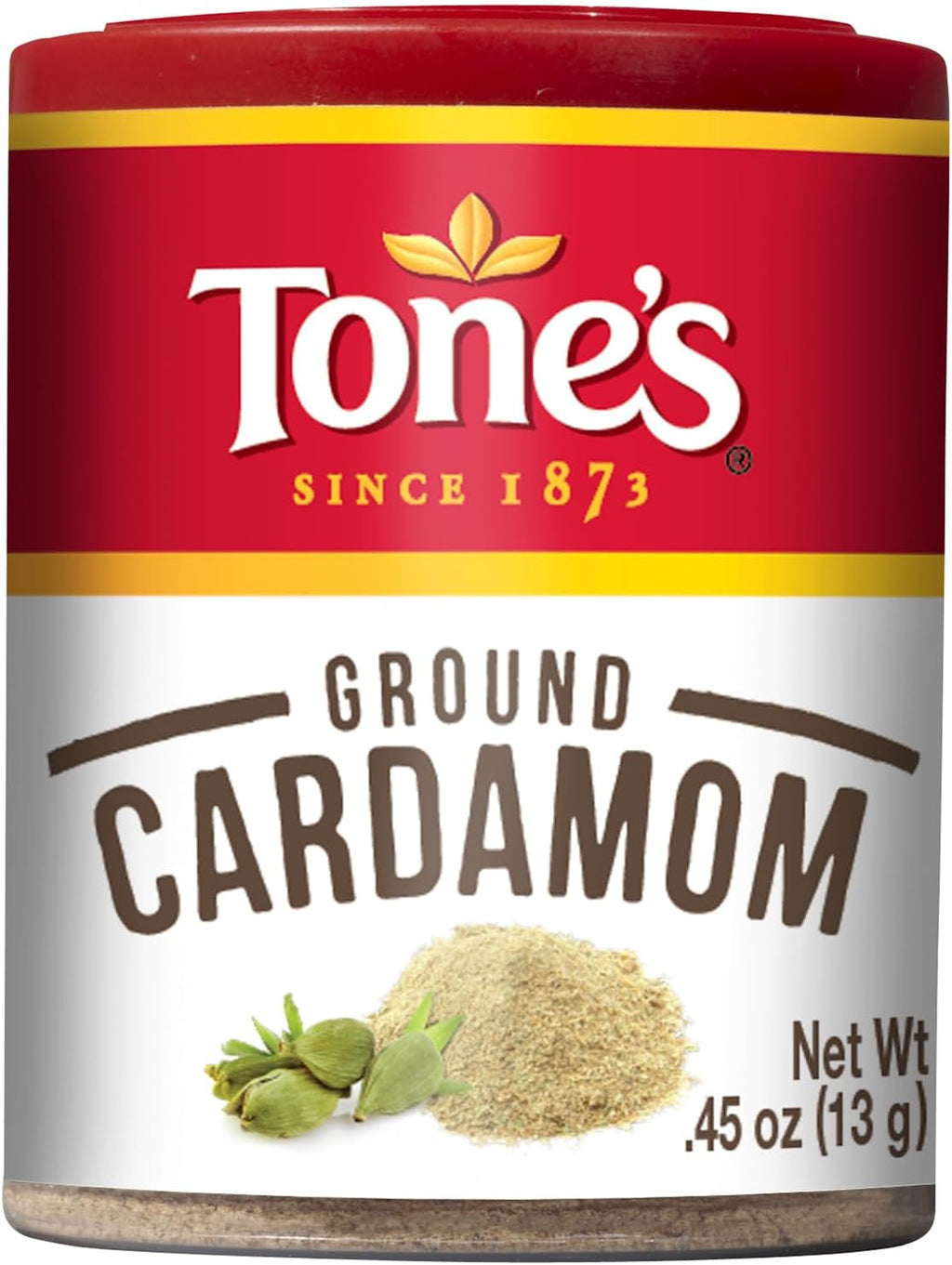 Tone's Ground Cardamom, 0.45 Ounce