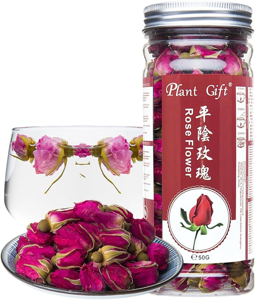 Plant Gift Natural Herbal Rose bud,health care Fragrant Flower Tea, ried rose buds 50g/1.76oz