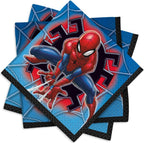 Unique Spider-Man Beverage Paper Napkins | 5' x 5' | 16 Pcs