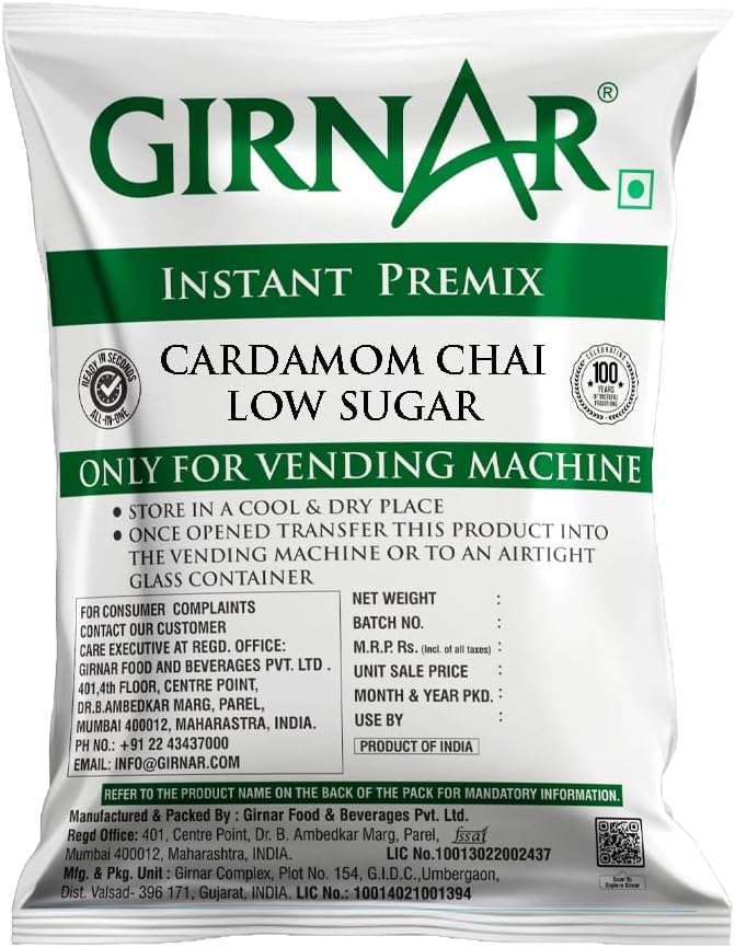 Girnar Instant Premix Cardamom UnSweetened (1Kg).