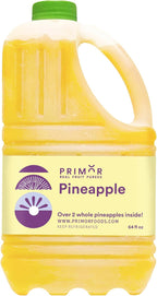 Primor Fruit Purees | Made with Real Fruit | Countless Applications: Juices, Smoothies, Cocktails, Desserts, and More - Pineapple