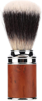 Professional Shaving Brush for Men, Salon Cleansing Foam Brush for Face Grooming, Skin Friendly Soft Nylon Barber Brush for Dirt Removal, Beard Care Shaving Cream Brush for Home Salon