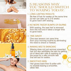 GiGi Golden Honee Hard Wax Beads – Stripless Hair Removal Wax for Face, Bikini, Legs & Body, All Purpose Waxing Beads for At-Home Waxing, 14 oz